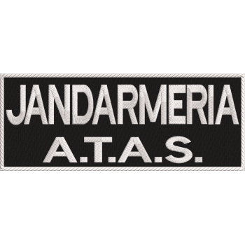 EMBLEMA - JANDARMI ANTITERO 24 cm  x  10 cm 